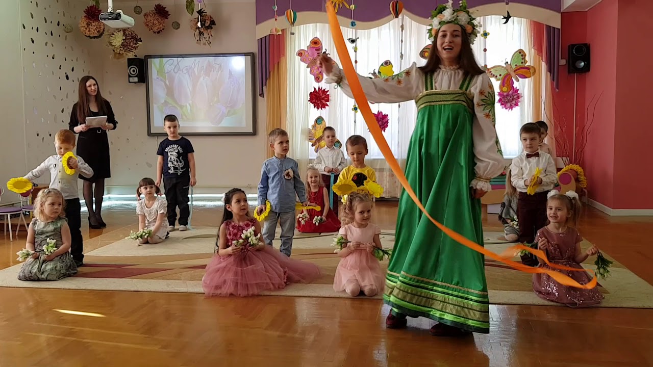 Весенний праздник 4 группа