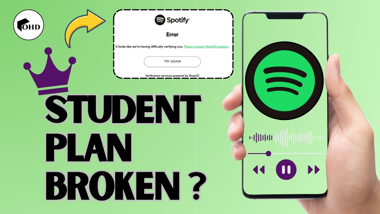 Не работает студенческая подписка Spotify Premium в 2025 году? Исправьте это быстро!