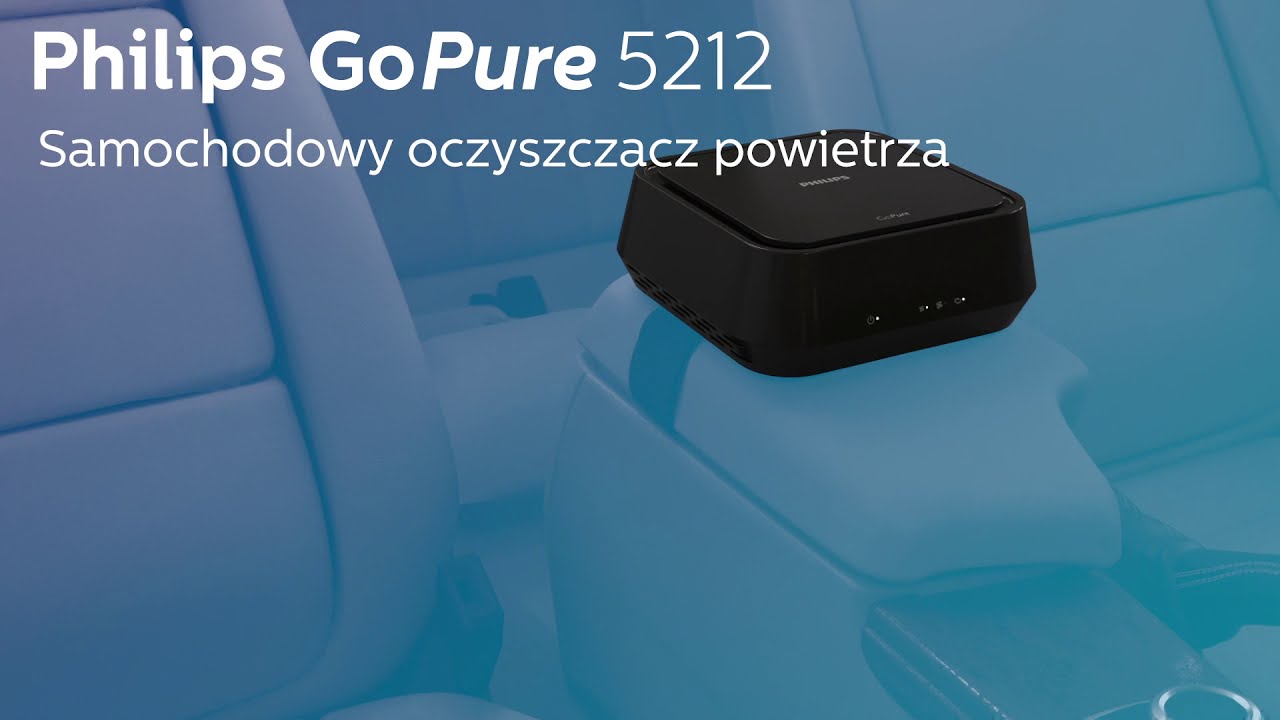PHILIPS GoPure - samochodowy oczyszczacz powietrza