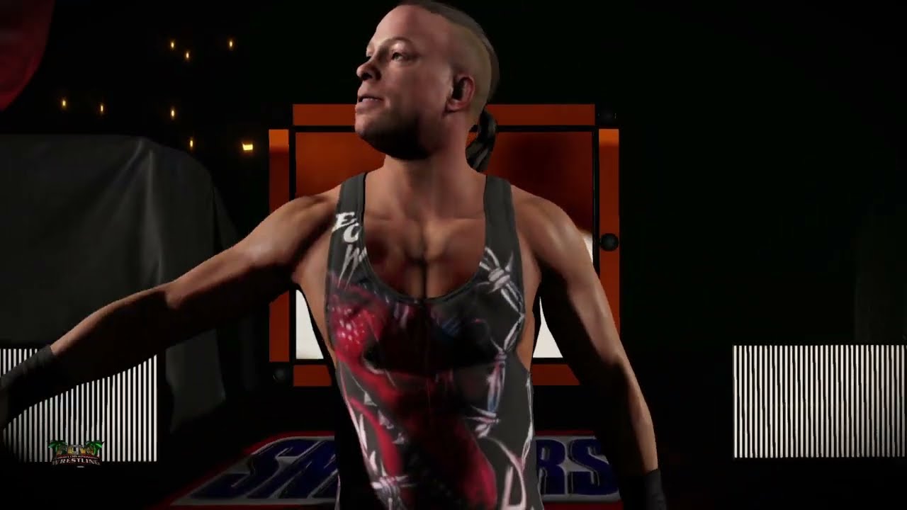WWE 2K25 UNIVERSAL MODE HHH AND RVD VS Americana Amigos HELL IN CELL match