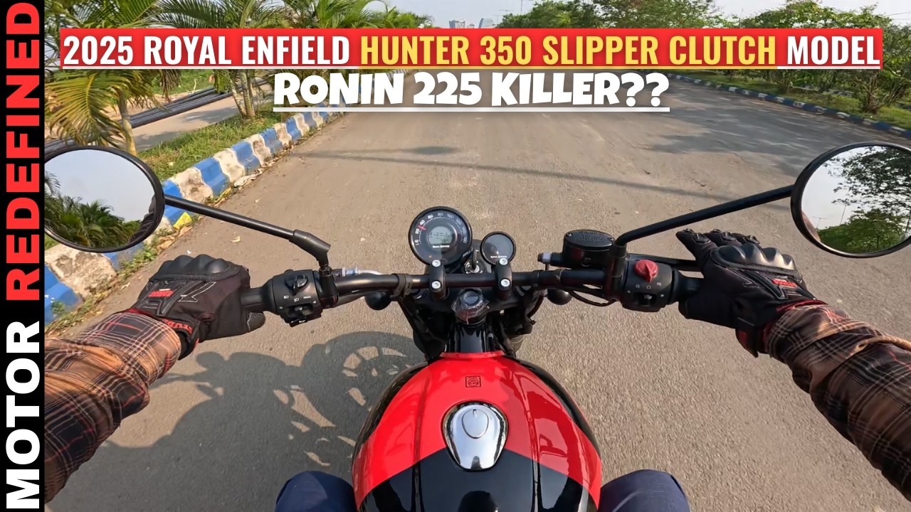 All New 2025 Royal Enfield Hunter 350 Slipper Clutch Model Ride Review | Real TVS Ronin 225 Killer?