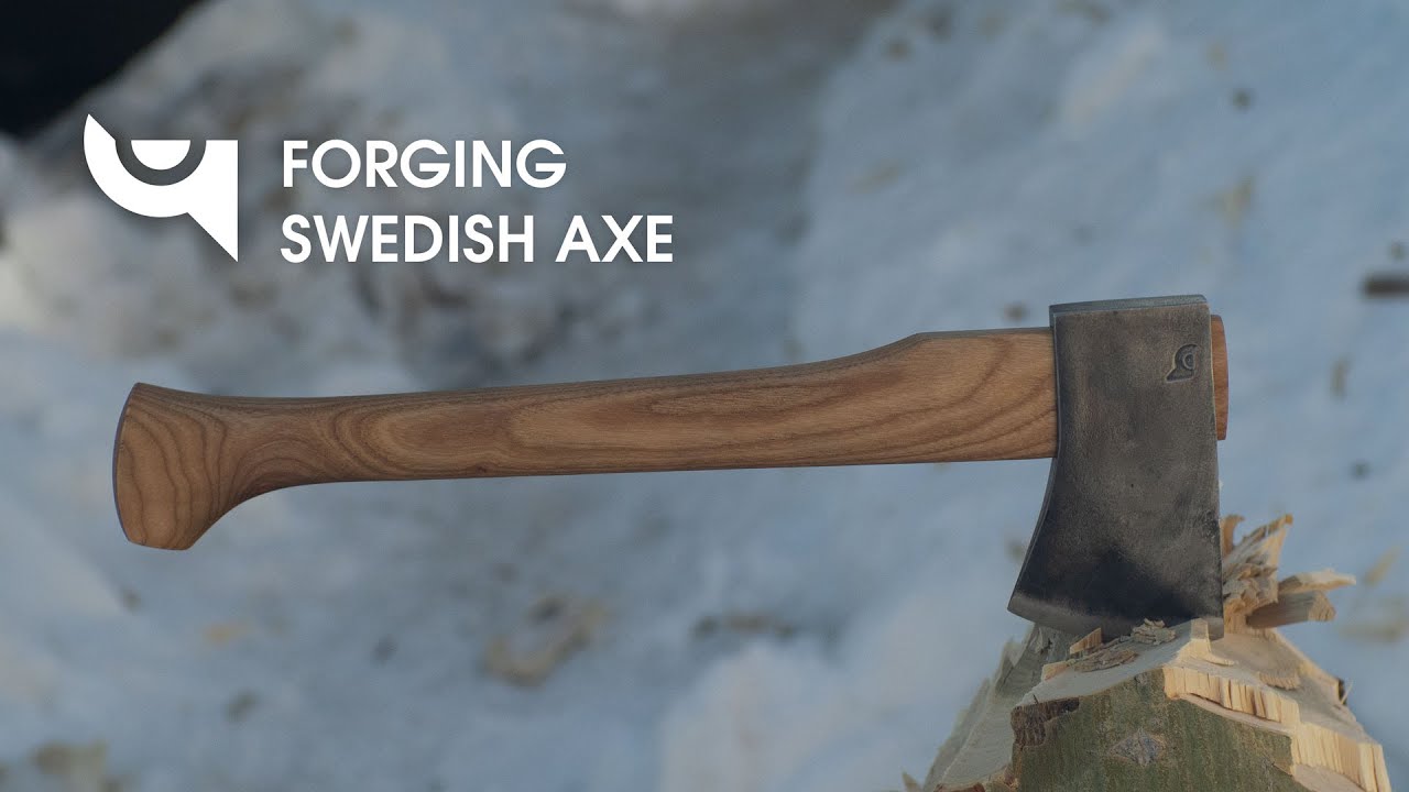 Forging Swedish axe