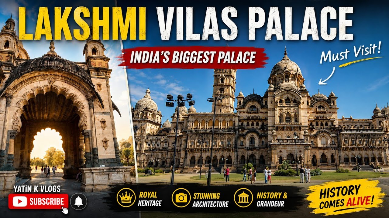 Lakshmi Vilas Palace Vlog | Vadodara #viral #travel #culture #heritage #vlog #historical #explore
