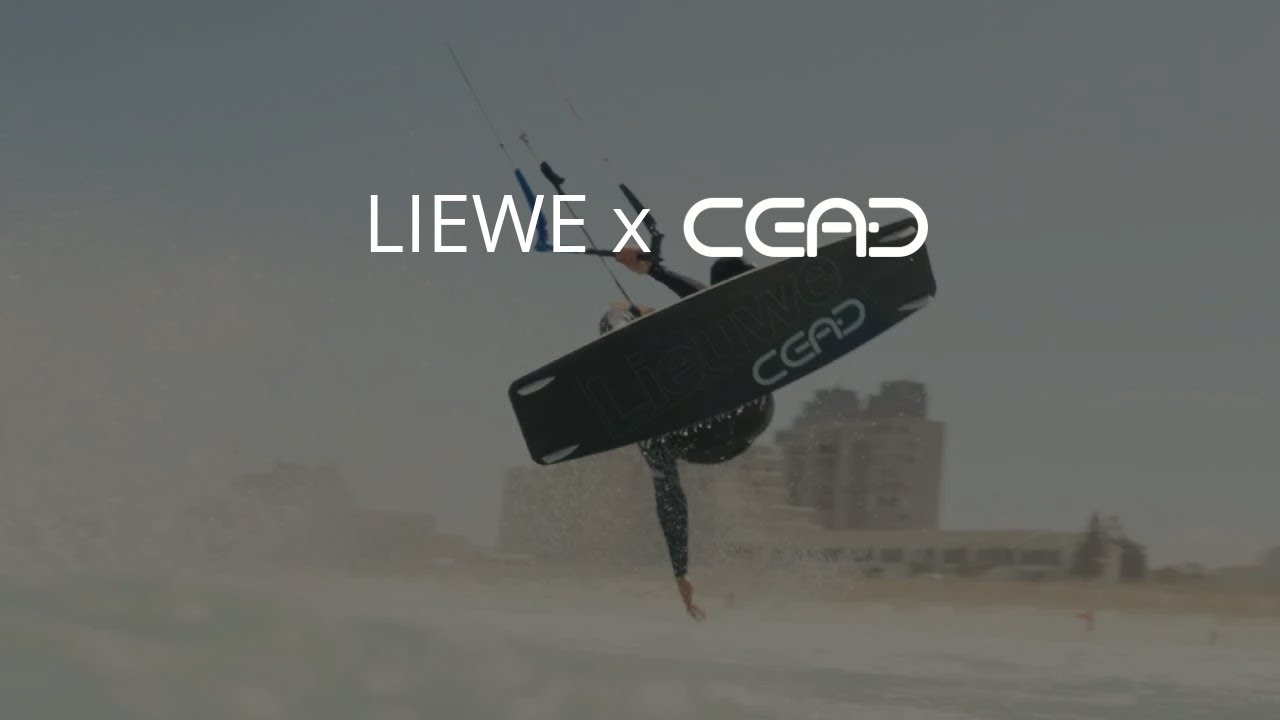 CEAD X LIEUWE custom kiteboards