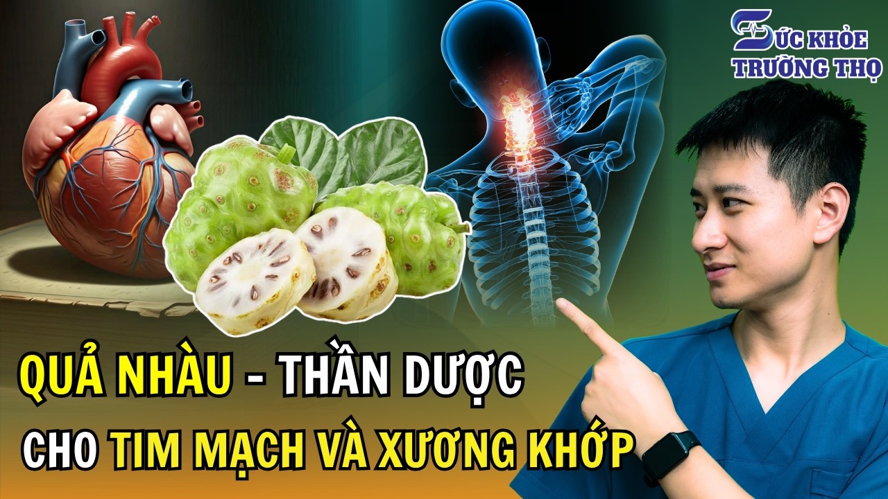 6 Tác Dụng Thần Kỳ Của QUẢ NHÀU Giúp Trị ĐAU XƯƠNG KHỚP Và Bảo Vệ TIM MẠCH