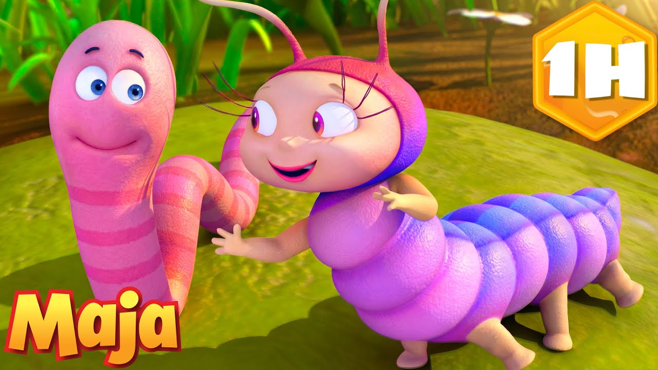 Max en zijn Nieuwe Rupsvriendin 🫶 🐝 Maya de Bij | Kinderseries