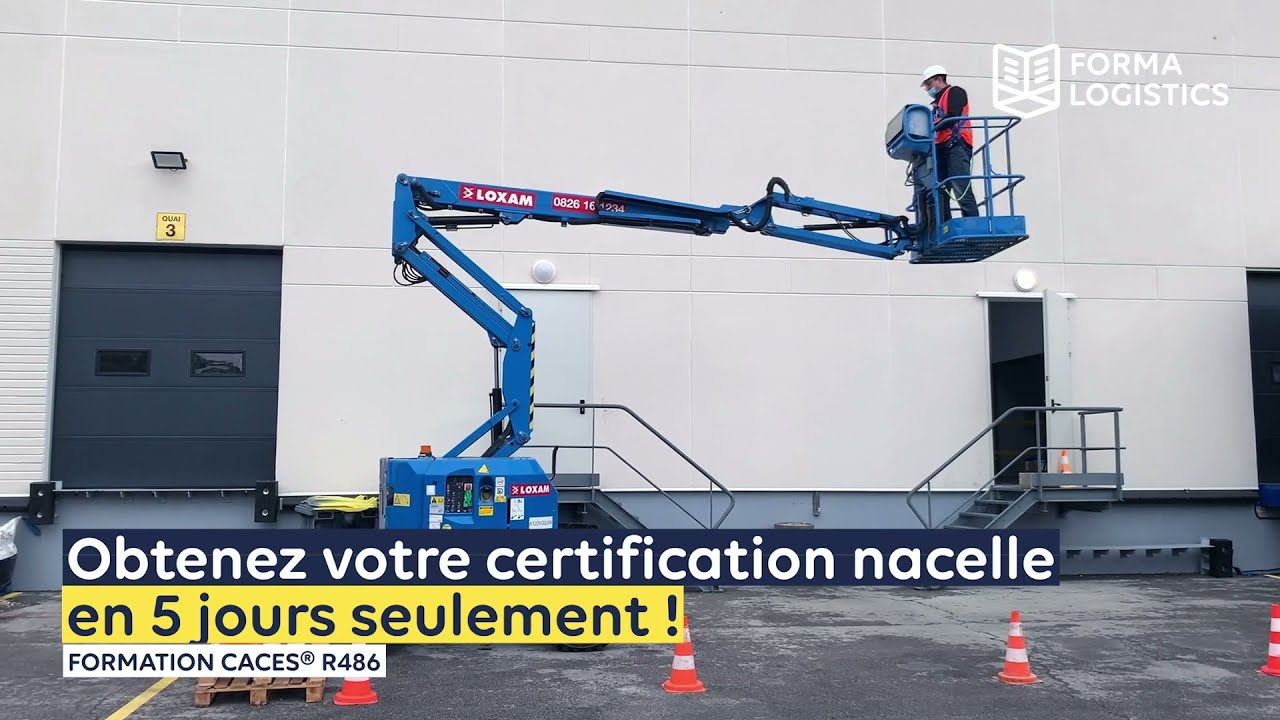 Formation CACES&reg; R486 en 5 jours | Formation nacelle | PEMP