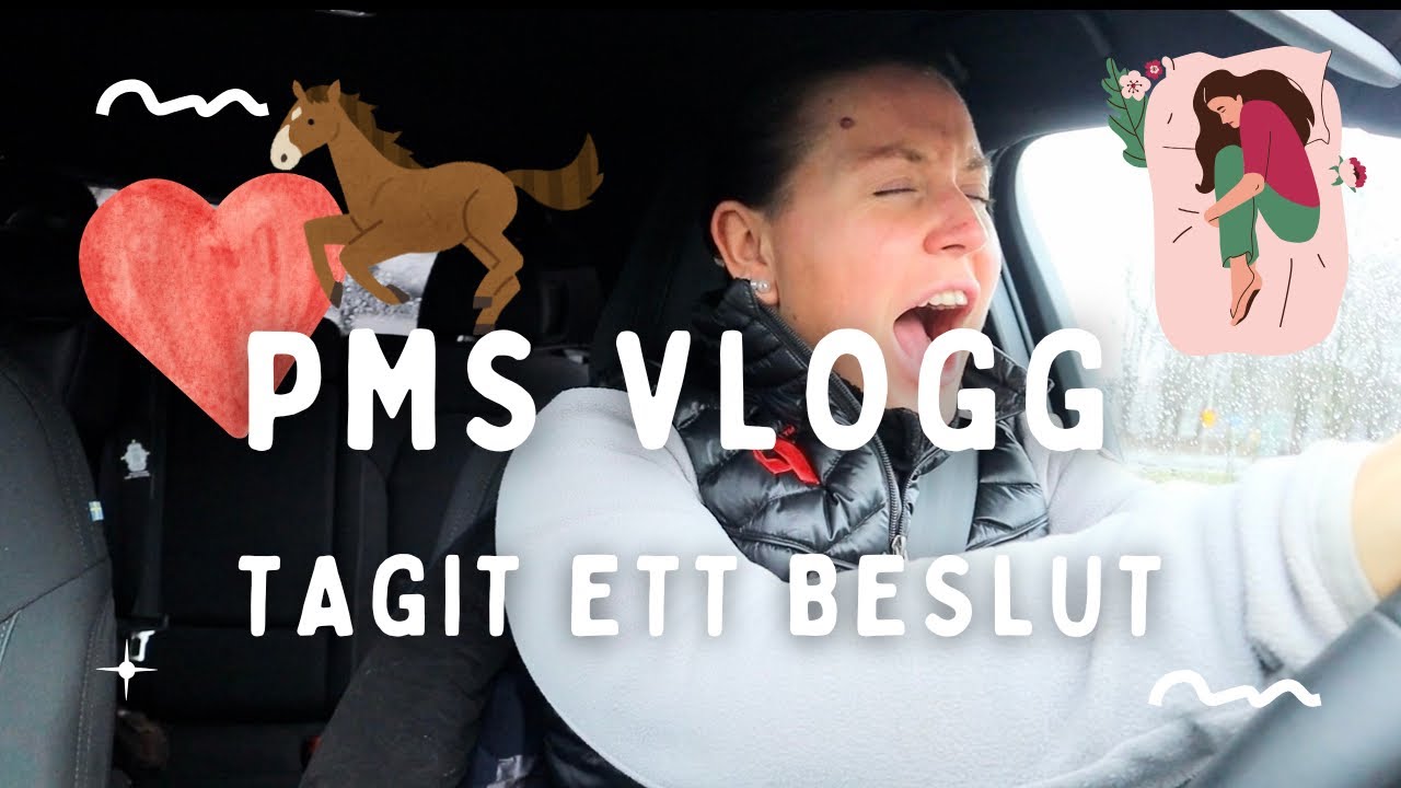 Vecko vlogg - PMS 🤓 tagit ett beslut ❤️‍🩹