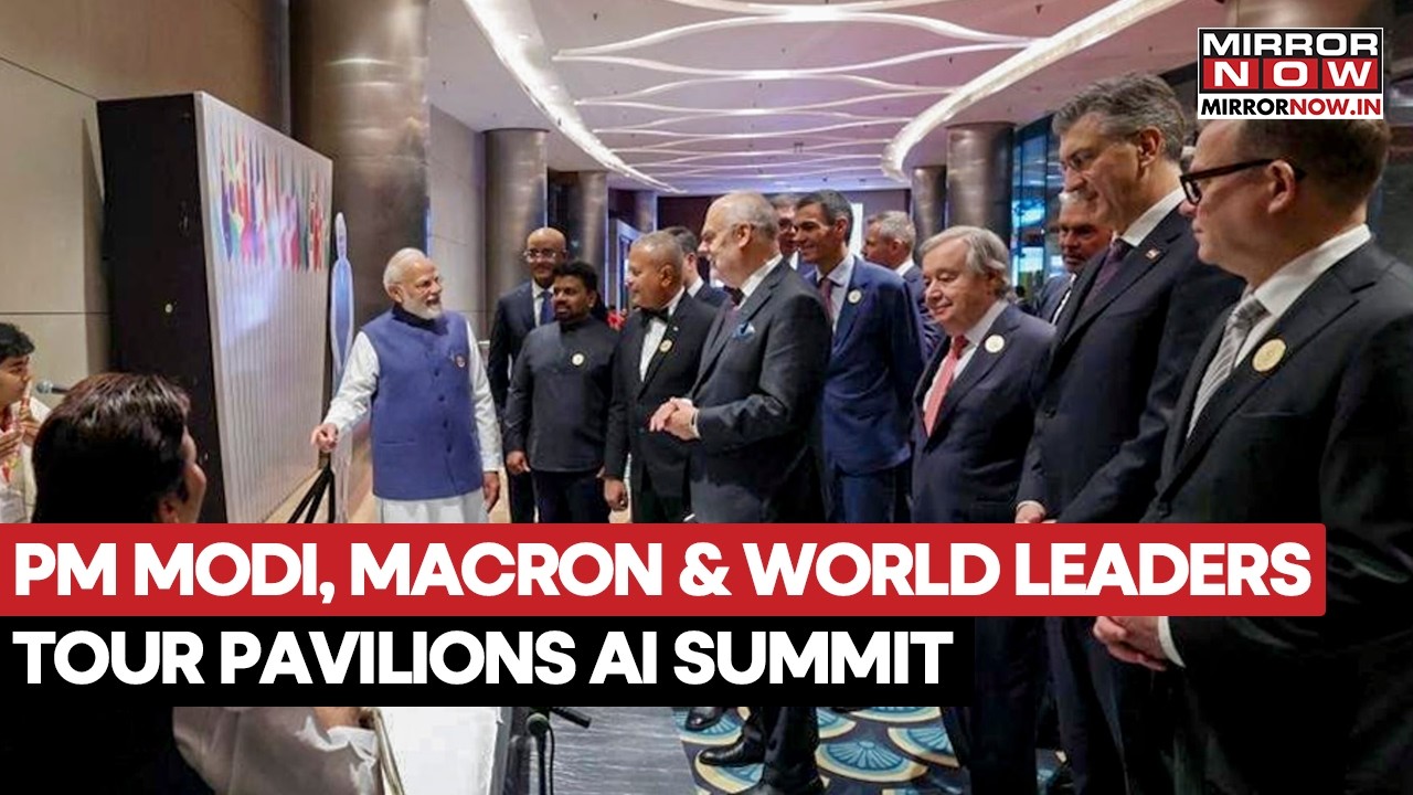AI Impact Summit 2026: PM Modi, President Macron, World Leaders Tour Pavilions