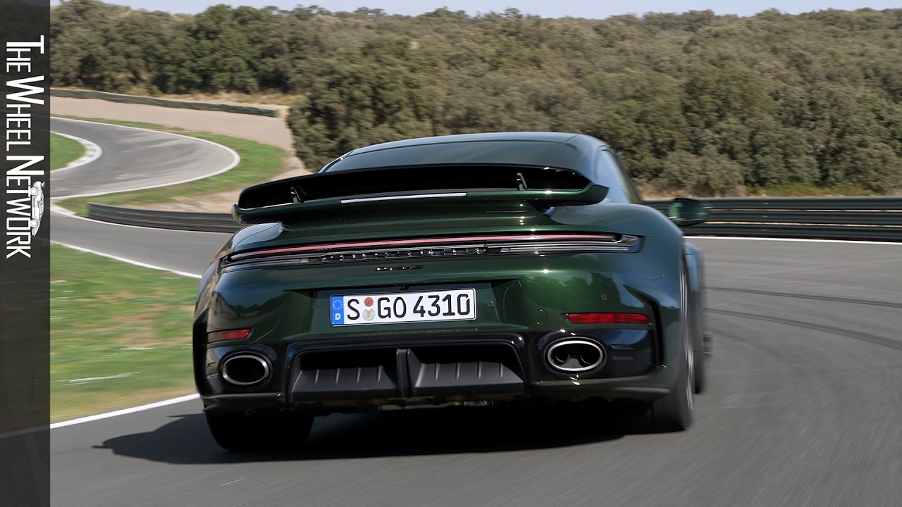 2026 Porsche 911 Turbo S Coupe | Oakgreen Metallic Neo | Ascari Driving, Interior, Exterior [4K]