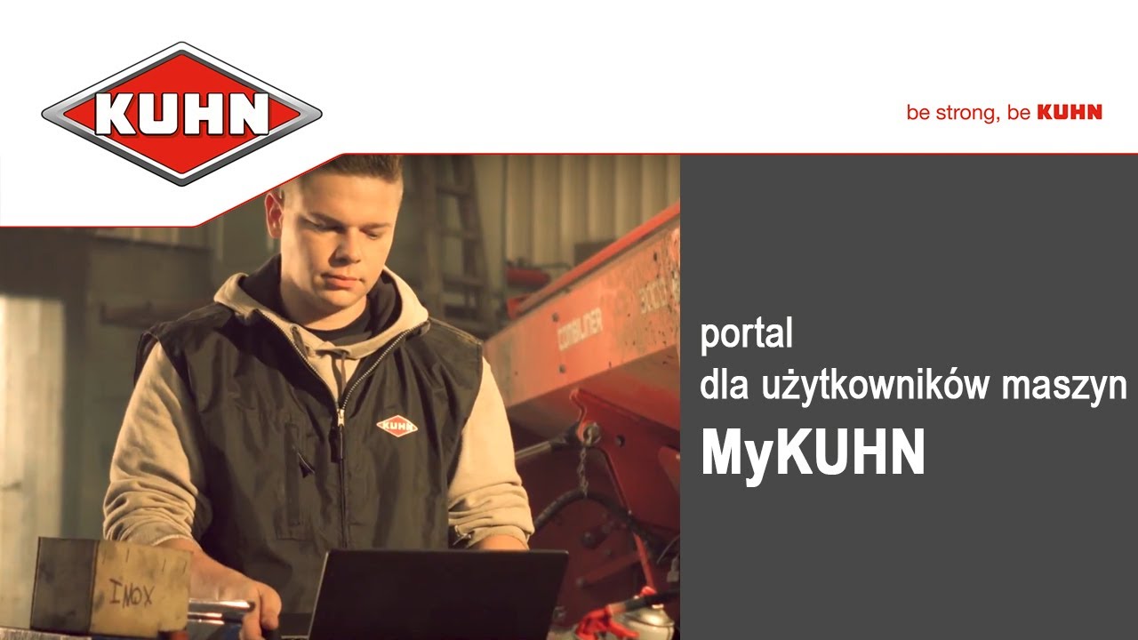 MyKUHN - nowy portal dla użytkownik&oacute;w maszyn KUHN