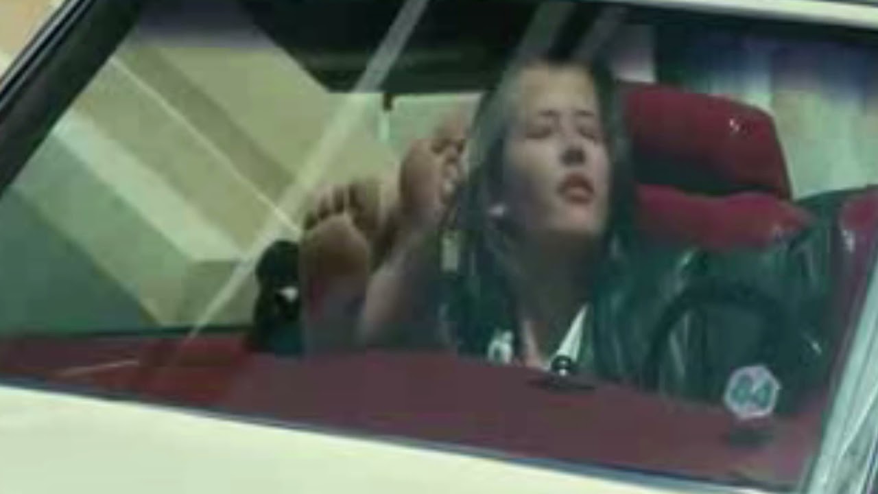 Sophie Marceau - Feet on dashboard - Soles