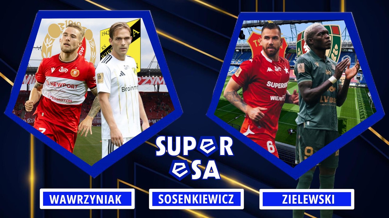 WISŁA WYGRYWA ZE ŚLĄSKIEM PO GOLU W KOŃC&Oacute;WCE, WIDZEW REMISUJE Z WIECZYSTĄ | superESA podcast LIVE