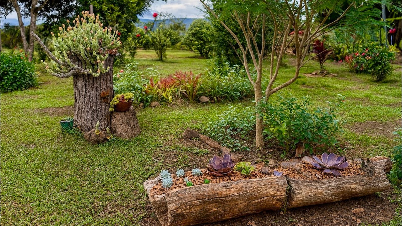 Ideias Simples Transformaram meu Jardim 😍🪴🌺