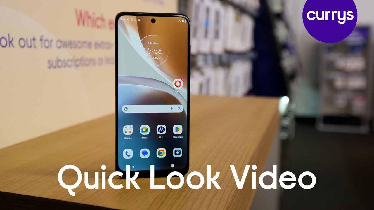 MOTOROLA Moto G32 - Quick Look