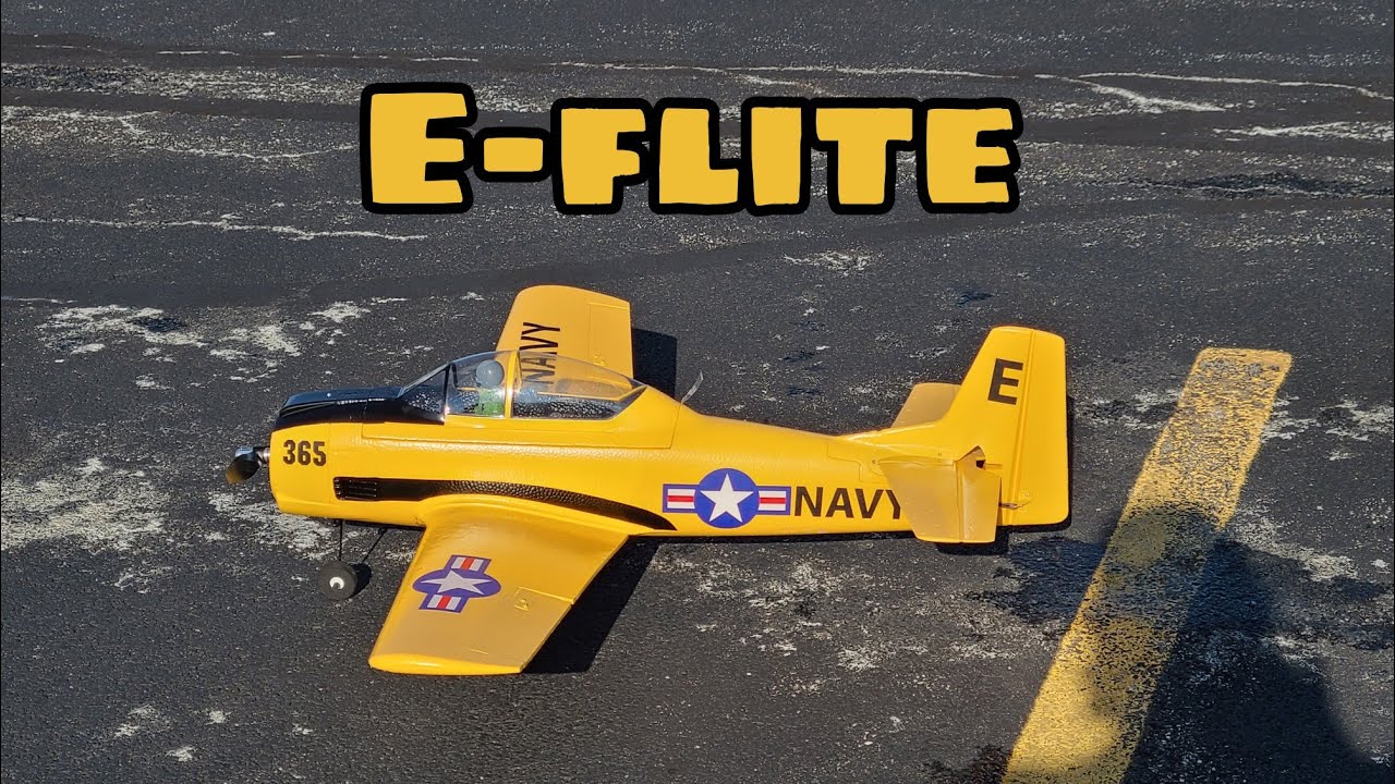 Сможет ли самолет E-flite T-28 Trojan 1.1m выдержать ветер скоростью 18 миль в час? (В прямом эфире)