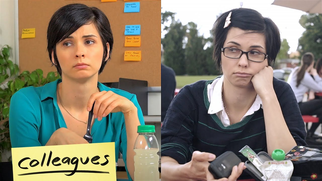 Eating Alone At Work // Colleagues