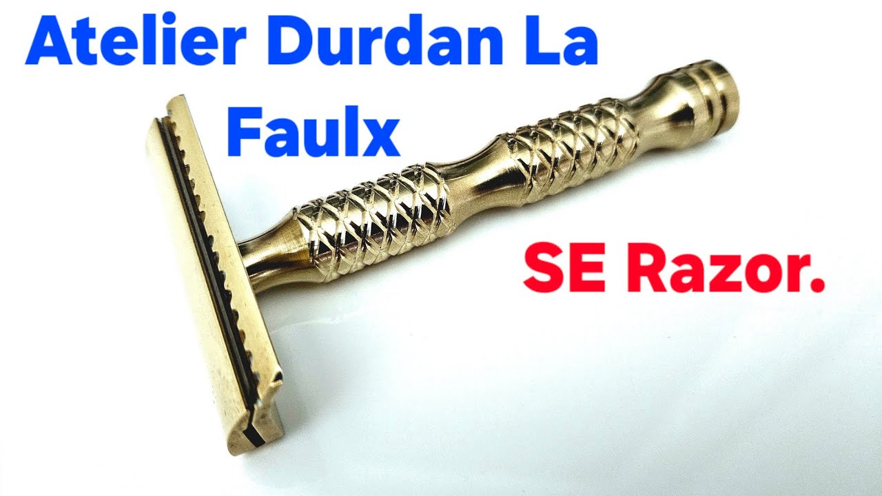 Atelier Durdan La Faulx SE Razor. Zingari Mann Coconut Annas Shaving Soap. PAA Starwisp Brush.