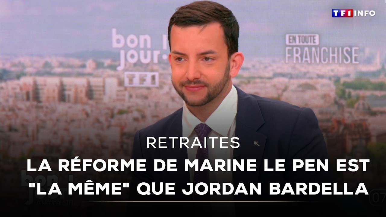Retraites : la r&eacute;forme de Marine Le Pen est 