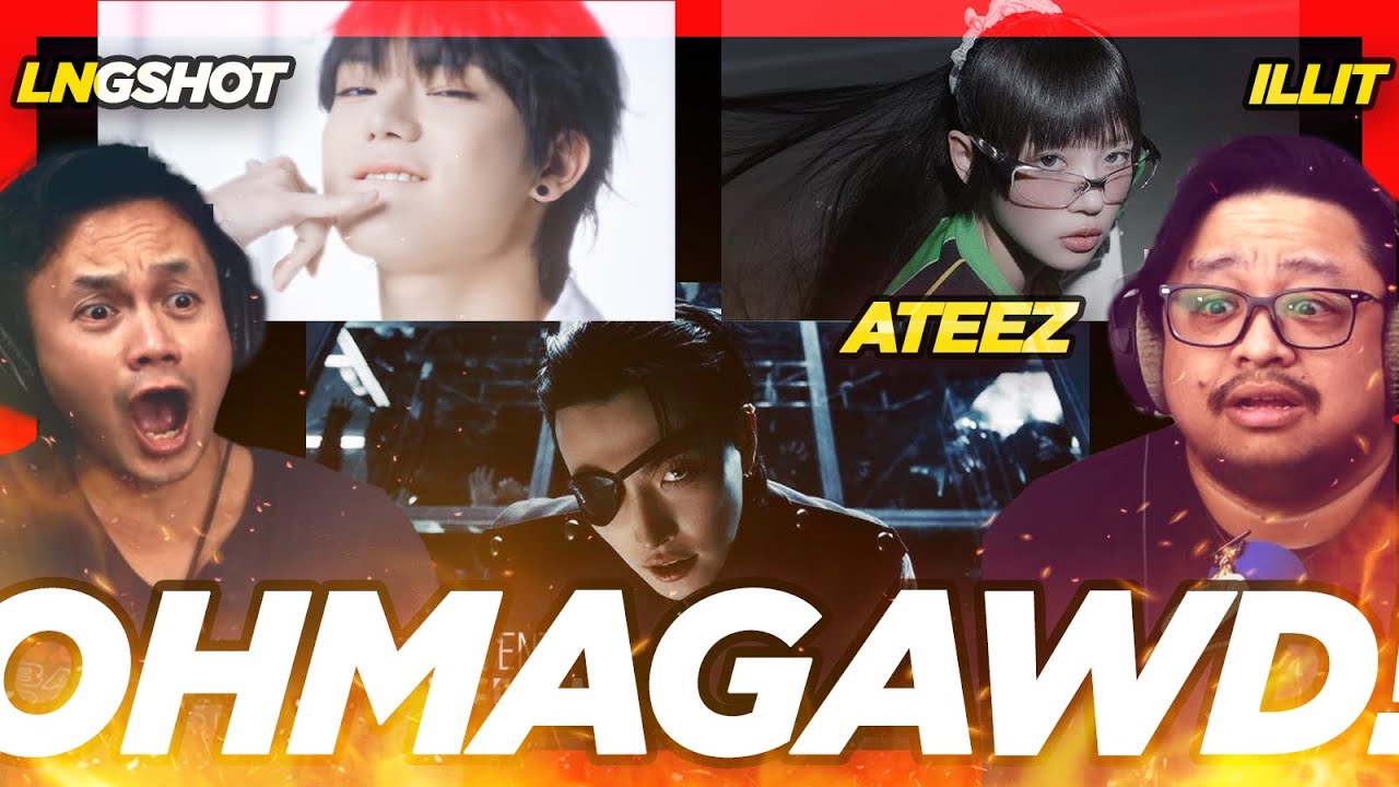 Comebacks! ATEEZ(에이티즈) - 'Adrenaline' + LNGSHOT 'FaceTime' + ILLIT 'NOT ME’ Official MV Reaction.