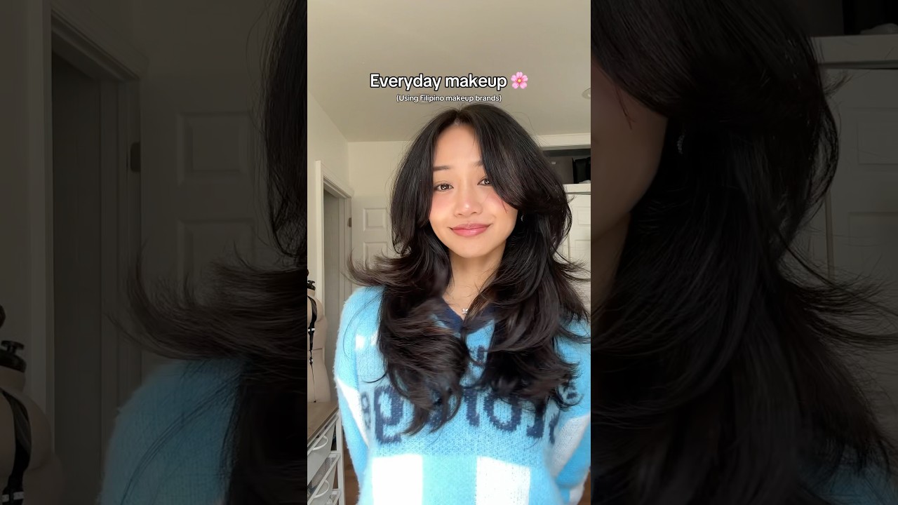 Trying Filipino makeup 🌸💄