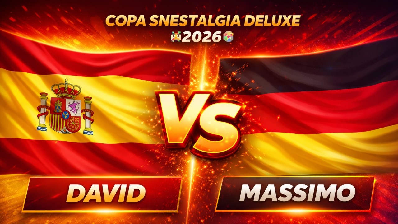 🏆 Copa Snestalgia Deluxe 2026 – Grupo E ⚽🔥 David (Espanha) vs Massimo (Alemanha)