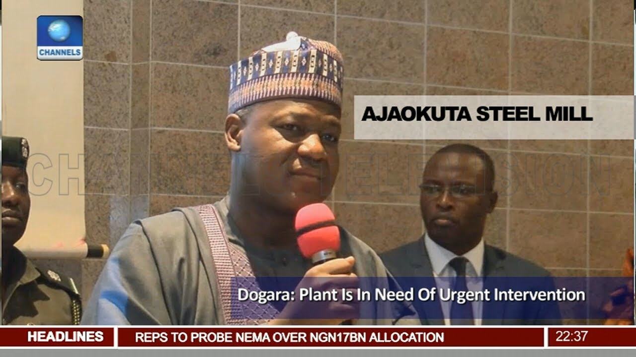 Dogara Visits Ajaokuta Steel Mill In Kogi State Pt 3 | News@10 |