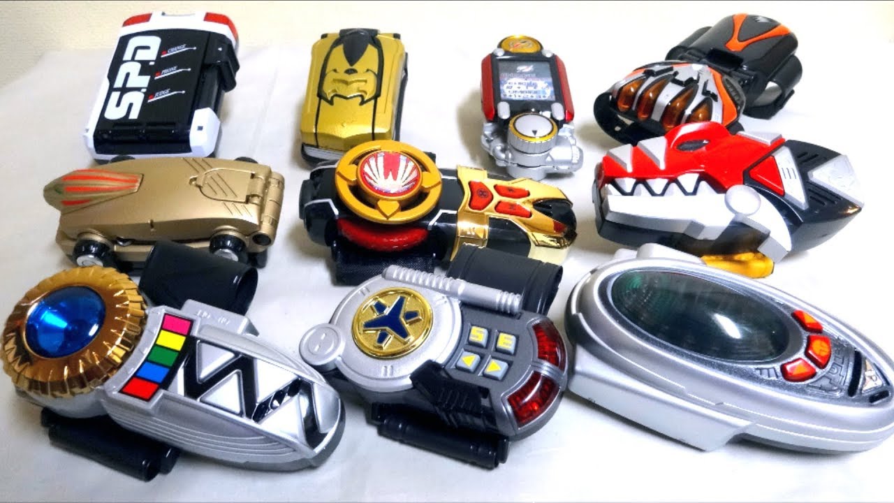 【ヲタファのスーパー戦隊魂 歴代変身アイテム大特集！2/4】ギンガマンからゲキレンジャー！  / wotafa's SENTAI DX Morpher review 2/4