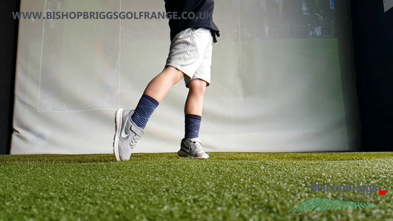 Slow motion swing analysis Bishopbriggs Golf Range