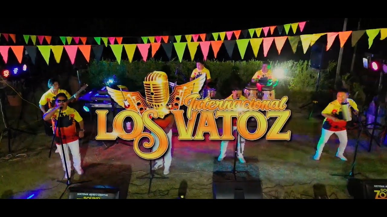 Tus  Recuerdos - Nunca Pense Llorar - ( Los Vatoz Internacional  Mix en Vivo )