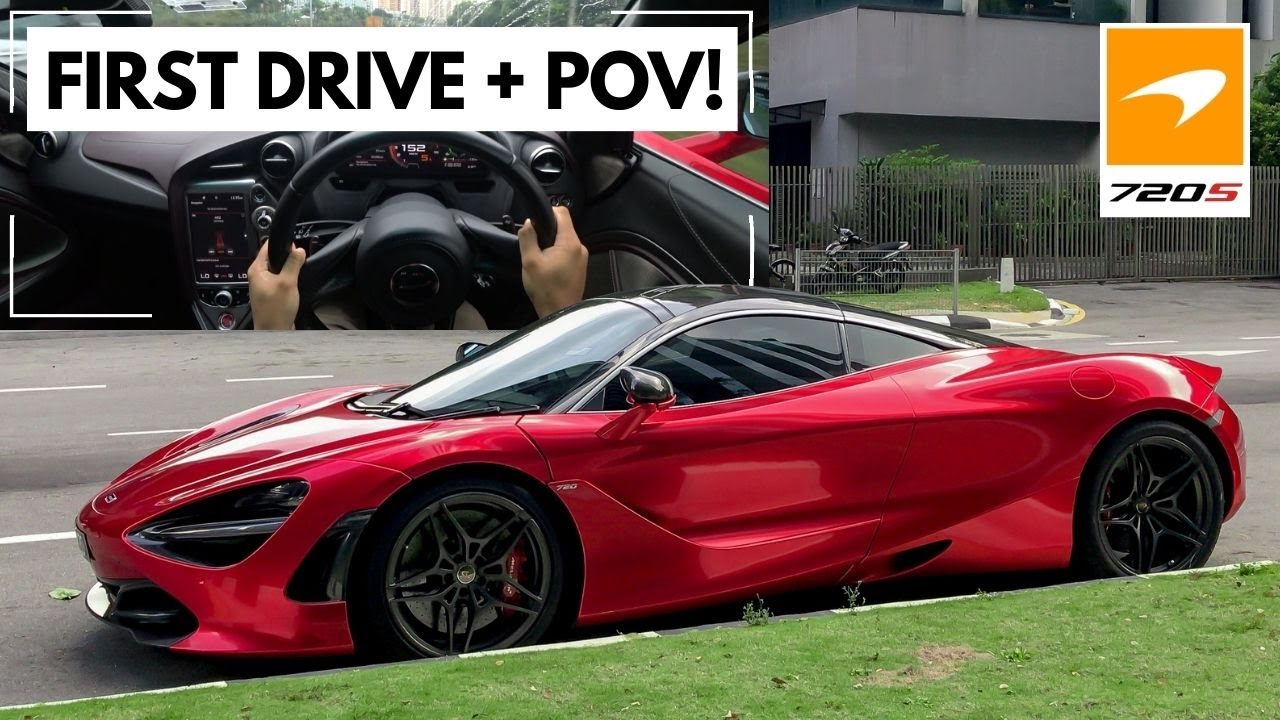 Моя первая поездка на McLaren 720s! | Видео от первого лица
