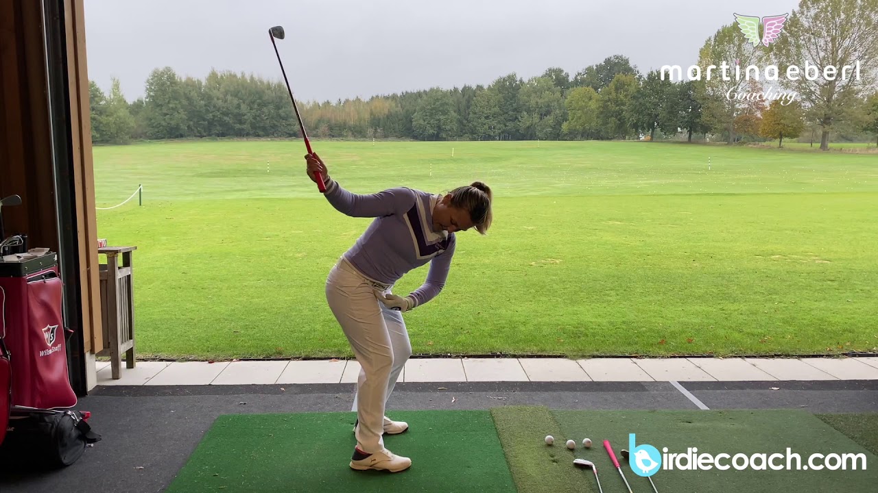 Der Körperwinkel im Golfschwung - Rückschwung wie Durchschwung
