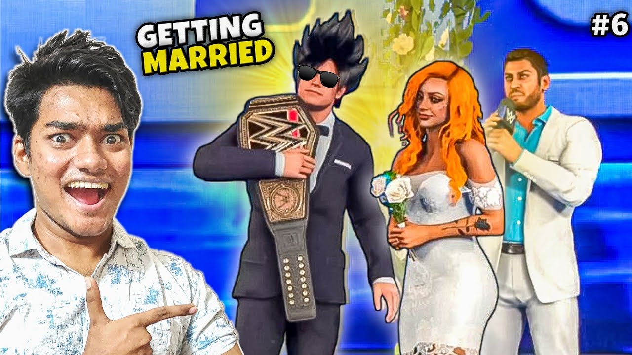 I Am GETTING MARRIED?😅 - WWE 2K24 MYRISE #6