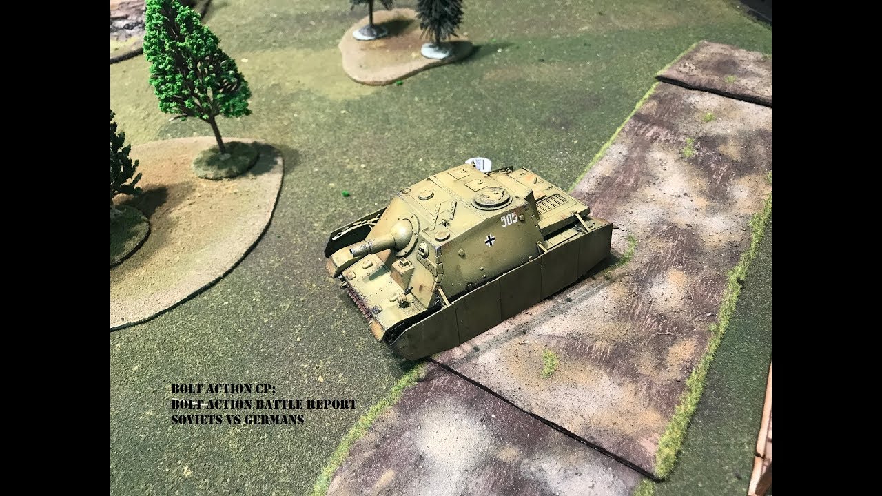 Bolt Action CP: Brummbar vs T-34/85
