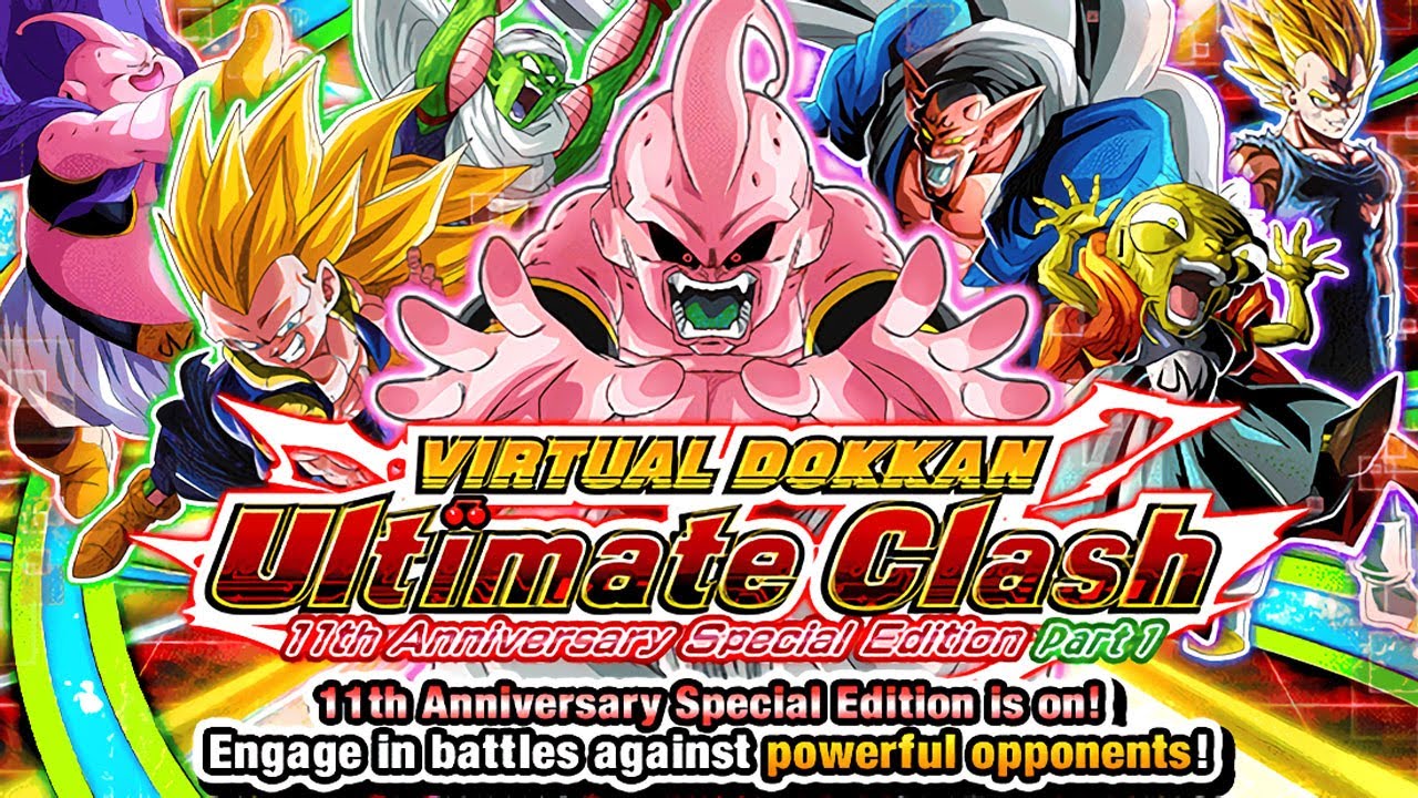 11th Anniversary Ultimate Clash part 1 Full Clear! (Dokkan Battle)