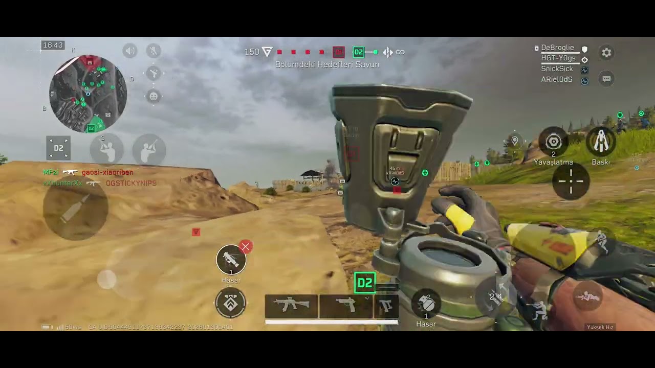 Delta Force Mobile Çoban Siper Hatları
