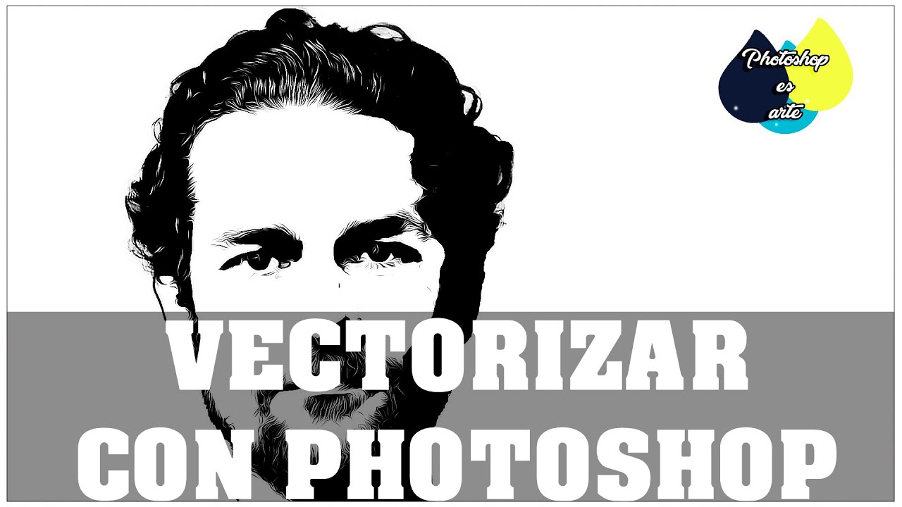 CONVERTIR IMAGEN EN VECTOR CON PHOTOSHOP