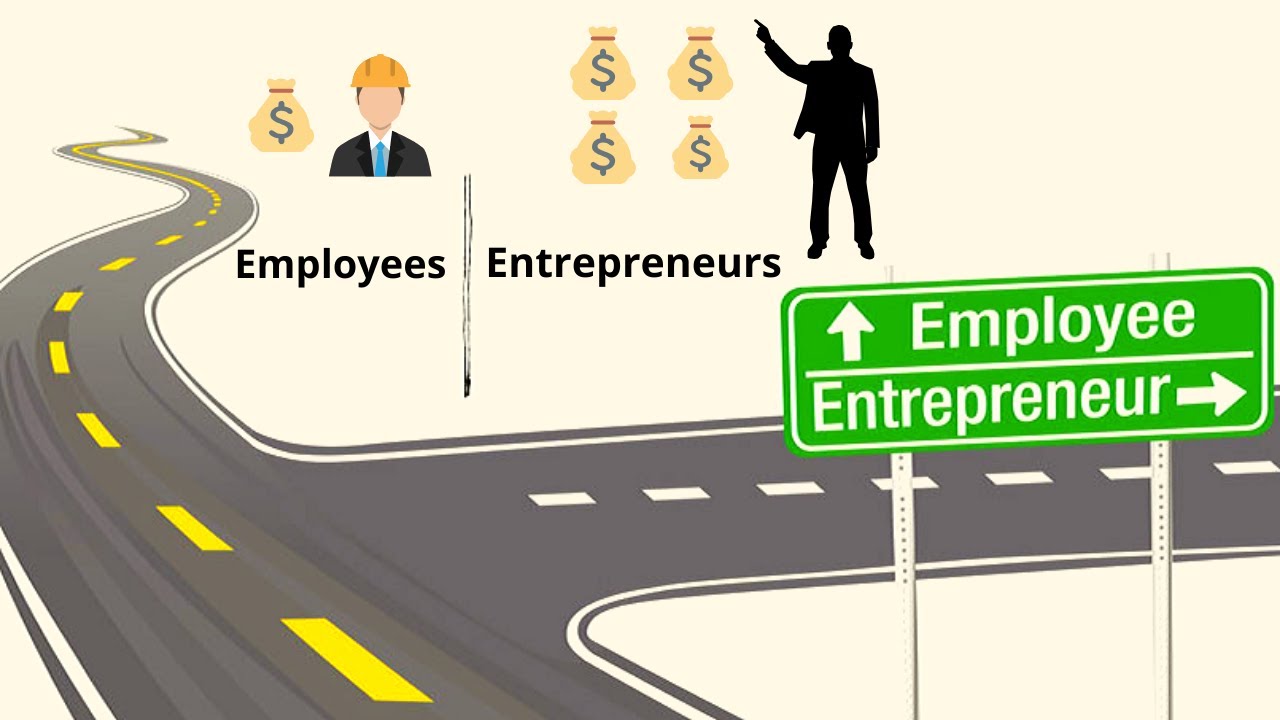 5 Differences Between 'Entrepreneurs' and 'Employees'