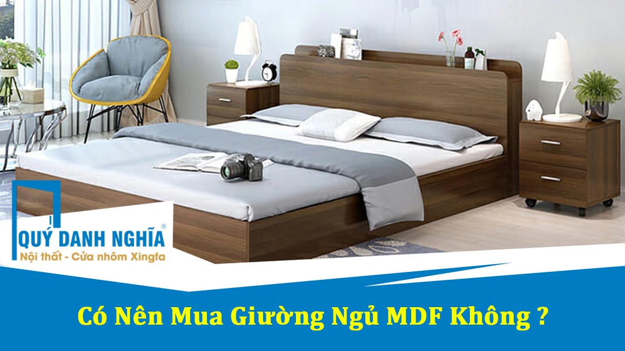 C&oacute; N&ecirc;n Mua Giường Ngủ L&agrave;m Bằng Gỗ MDF Hay Kh&ocirc;ng ?