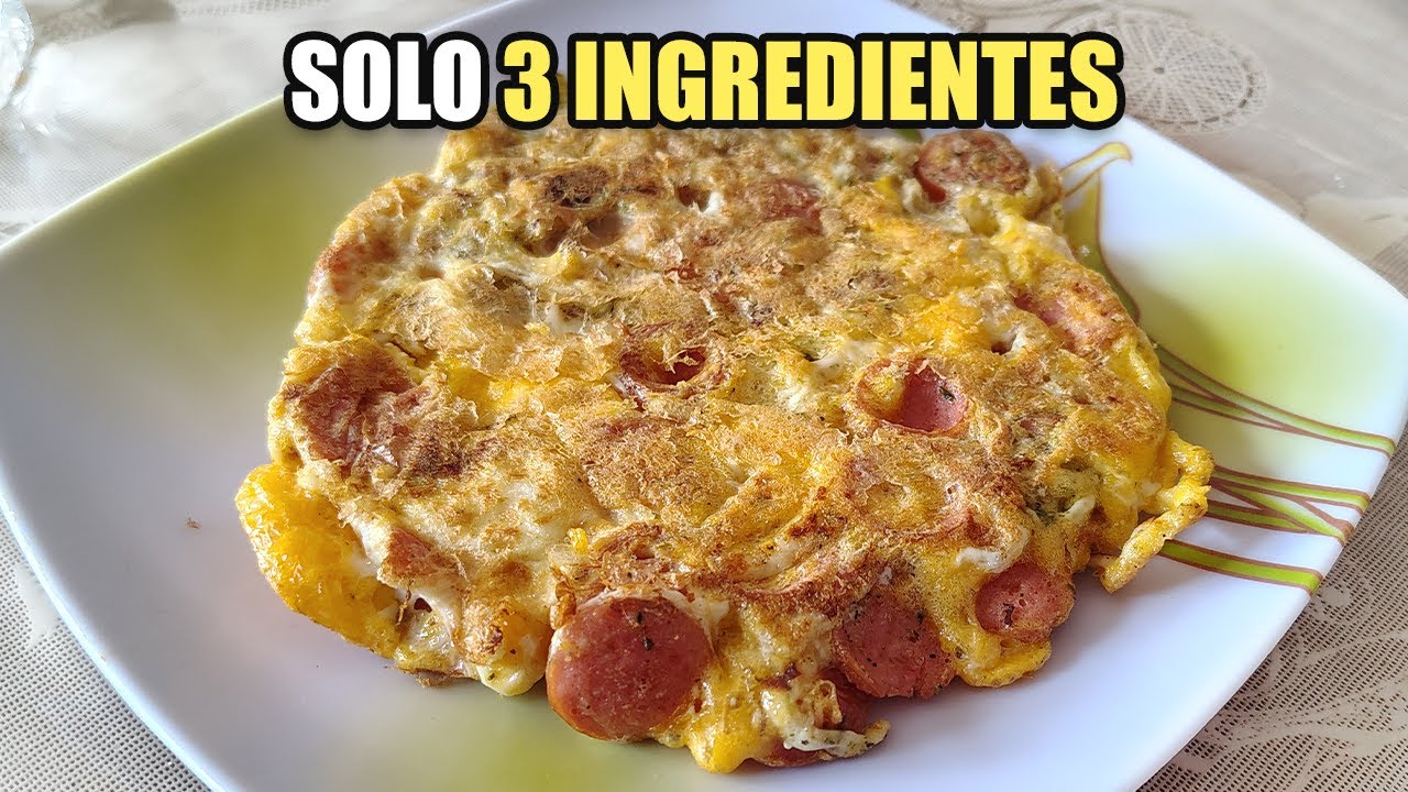 ✅ Desayuno con Huevo y Salchicha (Fácil y Rápido)