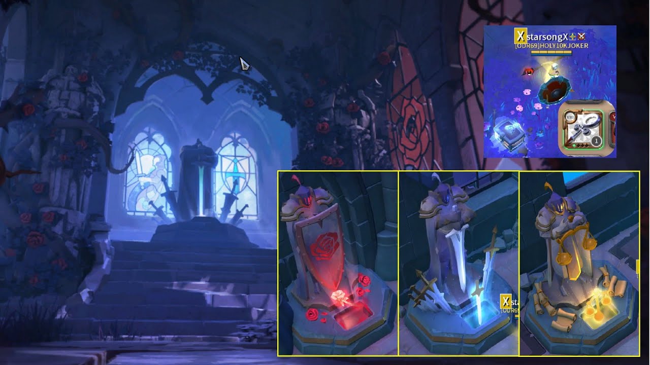 【Albion Online】A quick reveal! What does Knightfall Abbey look like? Is it worth to get in?