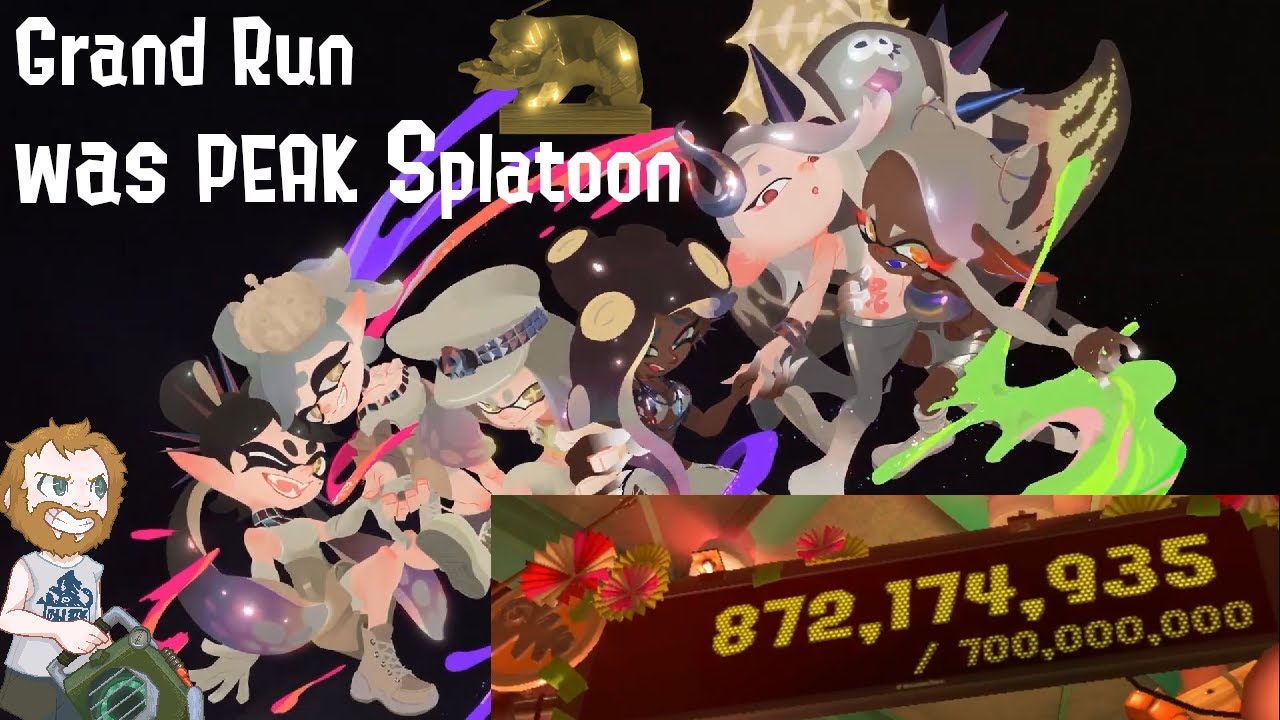 Grand Run was PEAK Splatoon