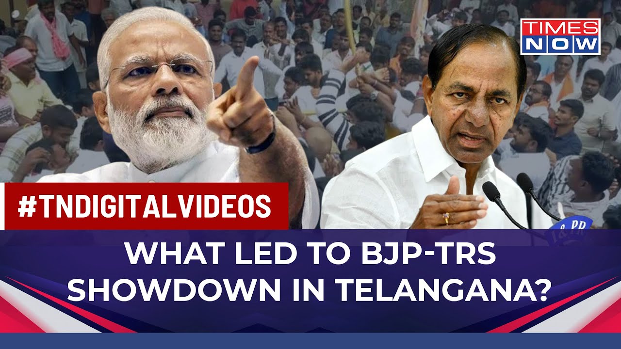 TRS Men Attacked BJP Workers As Battle For Telangana's Munugode Turned Violent Ahead OF Bypolls