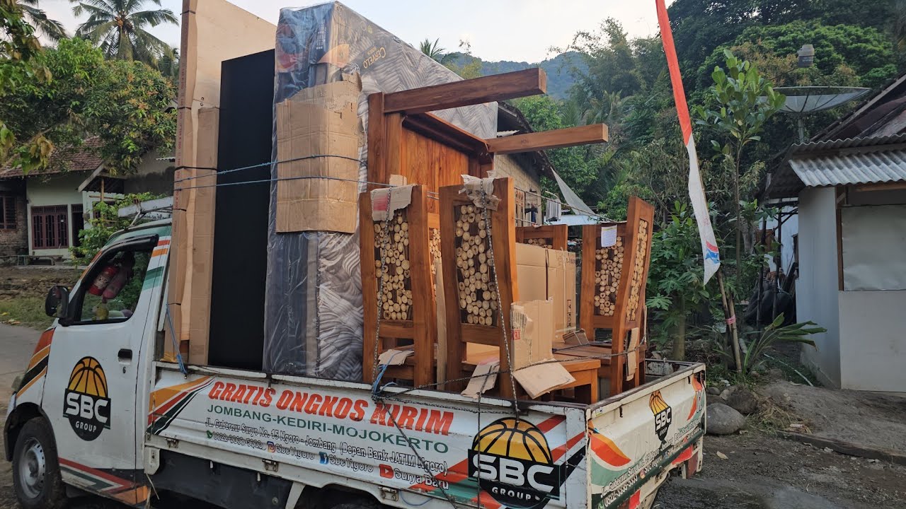 Beli Spring Bed, Lemari dan meja makan...progres H+371