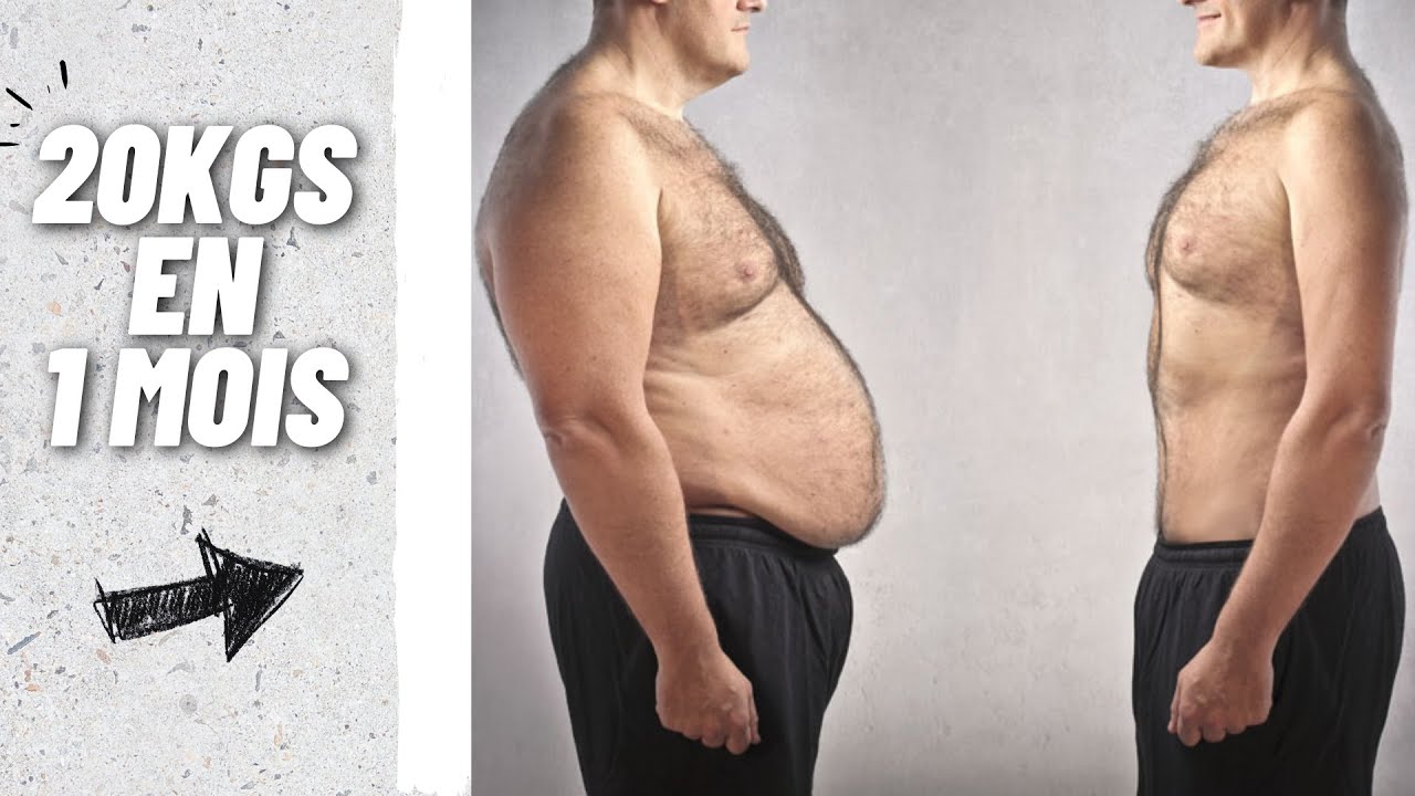 COMMENT J'AI PERDU 20 KILOS EN 1 MOIS !