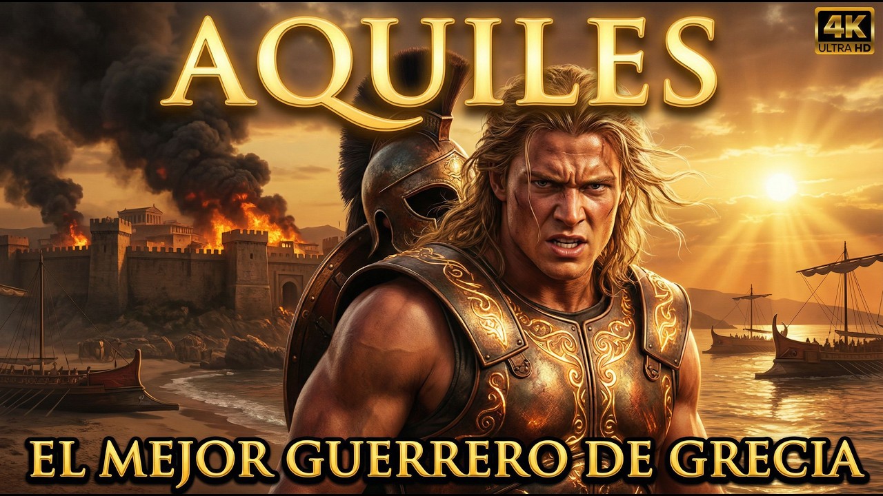 AQUILES - El Guerrero Más Temido de la Mitología Griega | La Guerra de Troya