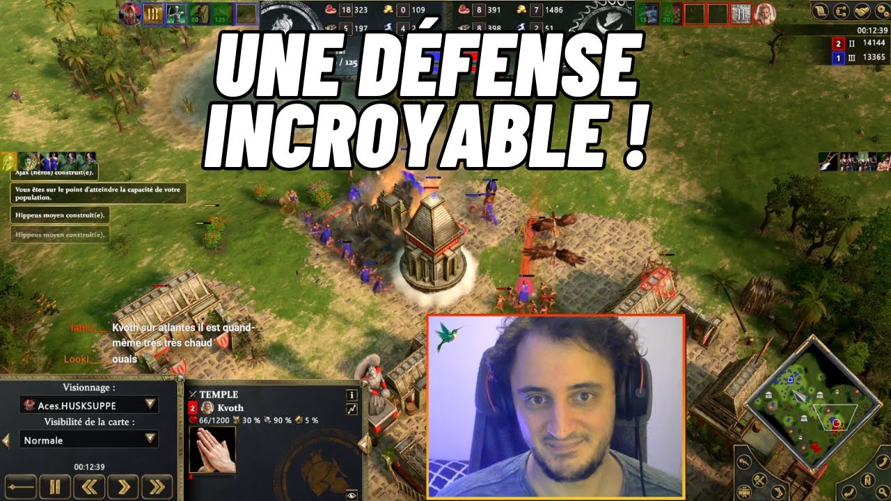 LA FIN DE CETTE PARTIE VA VOUS ÉTONNER ! GAME DE PRO SUR AGE OF MYTHOLOGY RETOLD