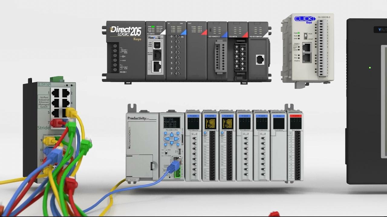 Основы PLC Ethernet в промышленной автоматизации от AutomationDirect