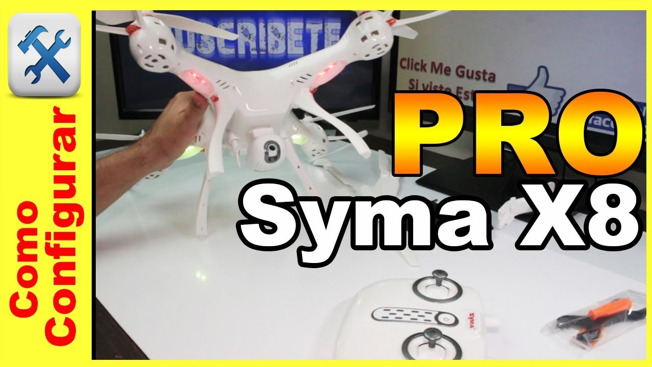 Syma X8 Pro con GPS Unboxing en Español - Comoconfigurar