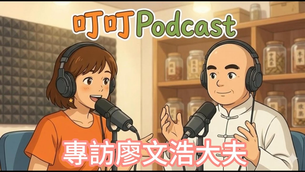 叮叮 Podcast｜廖文浩中醫師：帕金森症其實係「陰虛」？中醫治療×食療×情緒調息一次講清楚